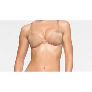 Skims Ultimate Push Up Plunge Bra - NWT - Clay - 32ddd